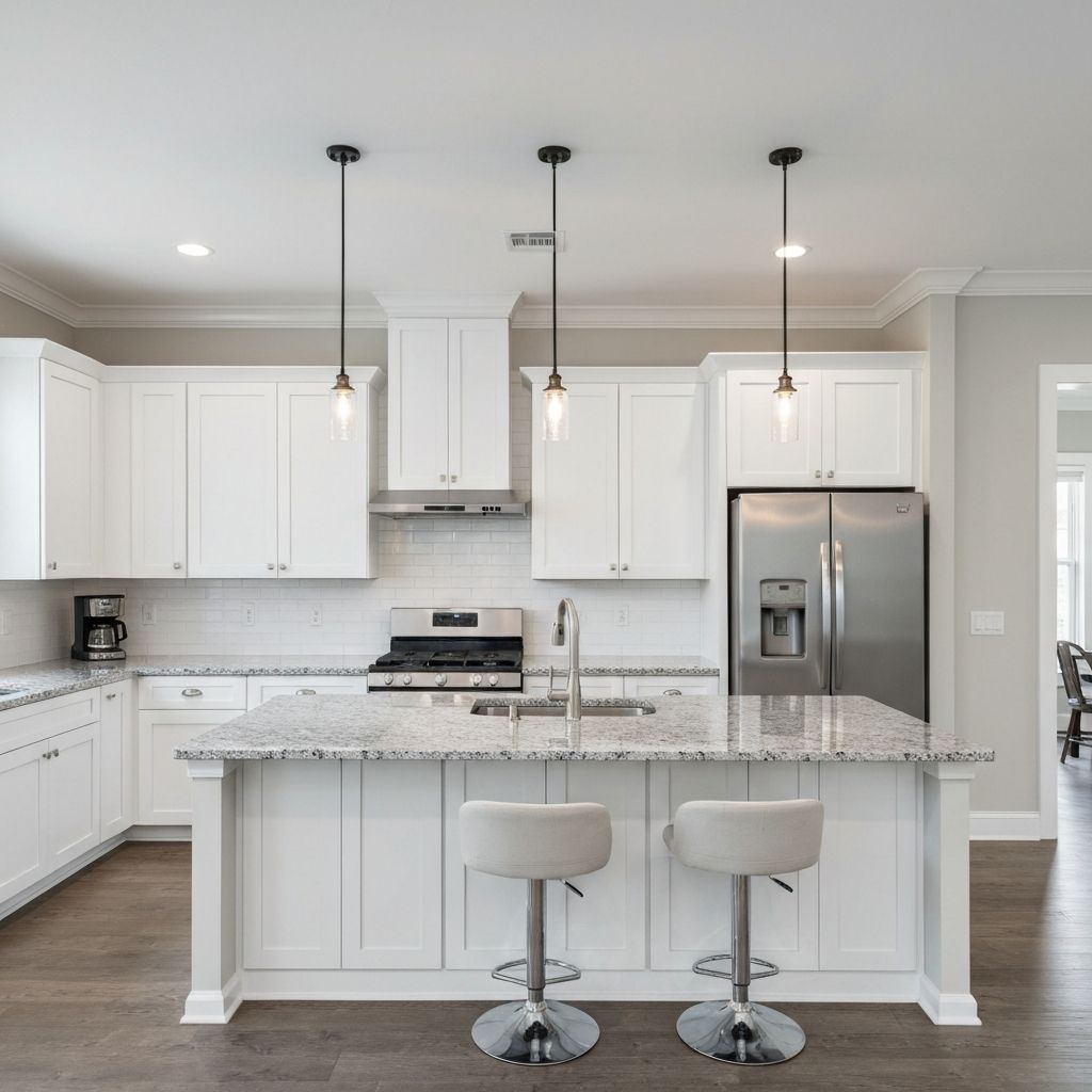 Modern kitchen renovation in Chester PA
