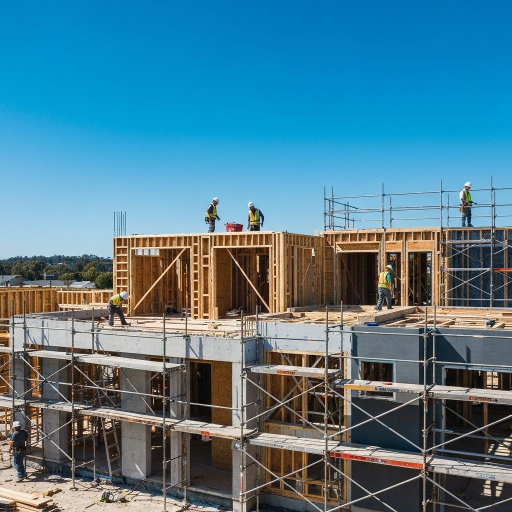 Professional construction site in Chester PA